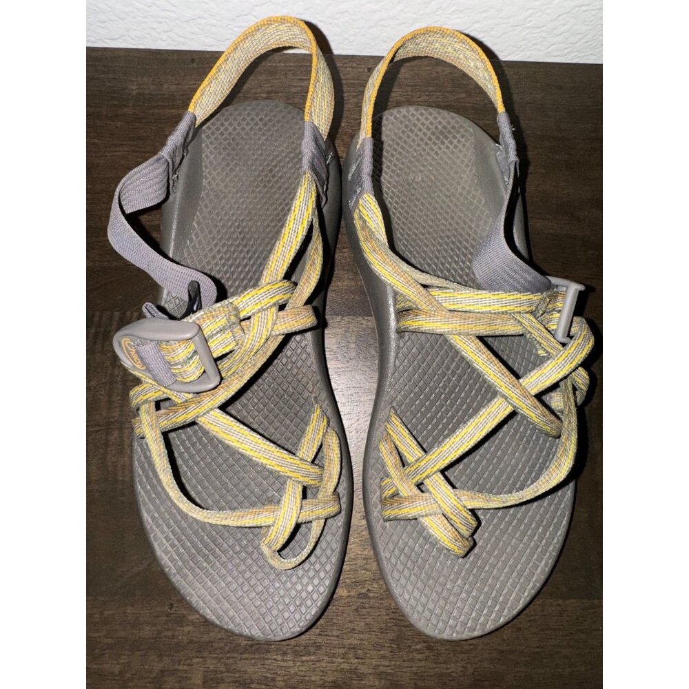 Chaco ZX/2 Women's Classic Pully Gold Strappy Hiking Sandals Sports Shoes Size 9 - Picture 3 of 4